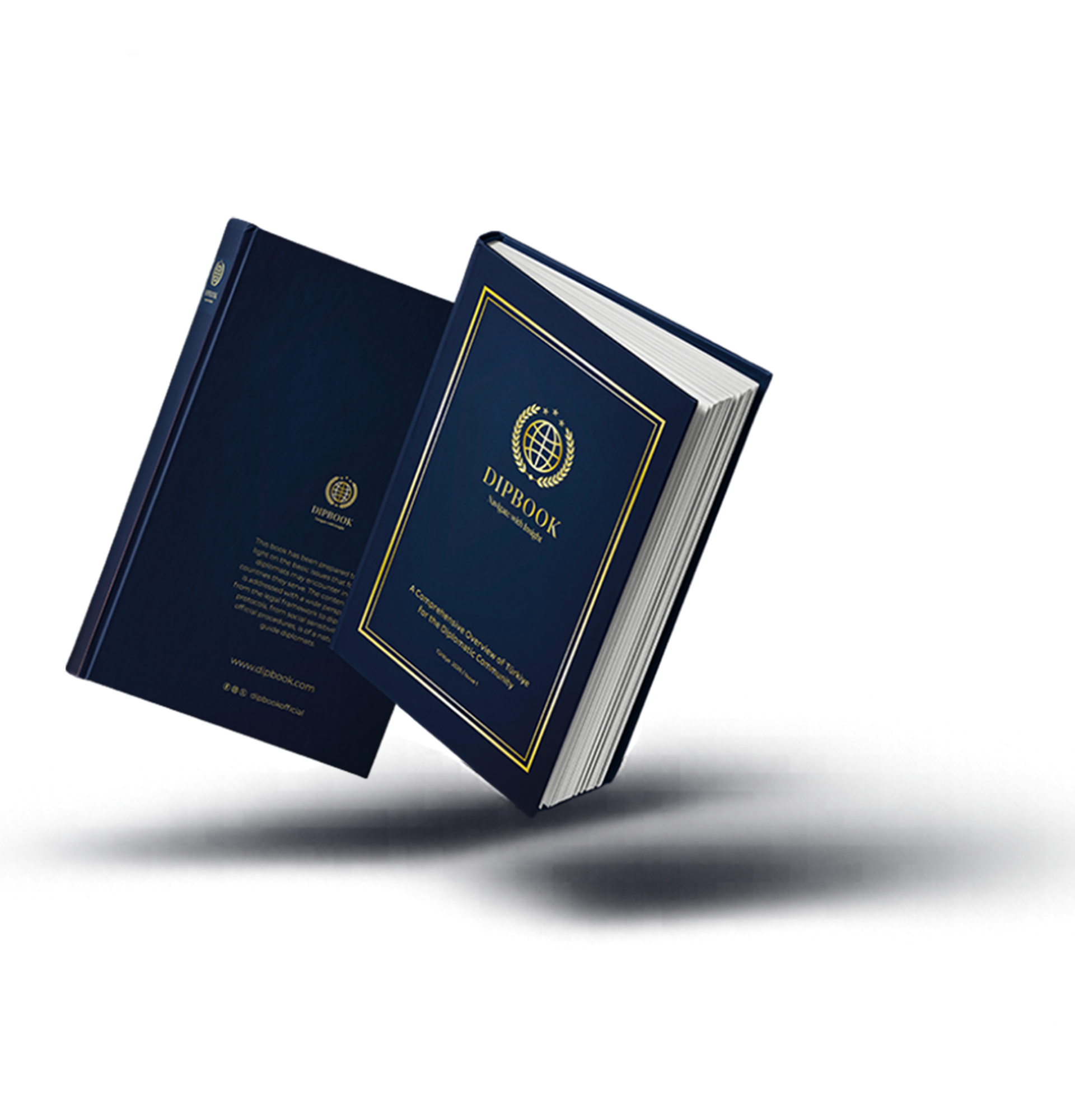 DIPBOOK – Floating Book Composition